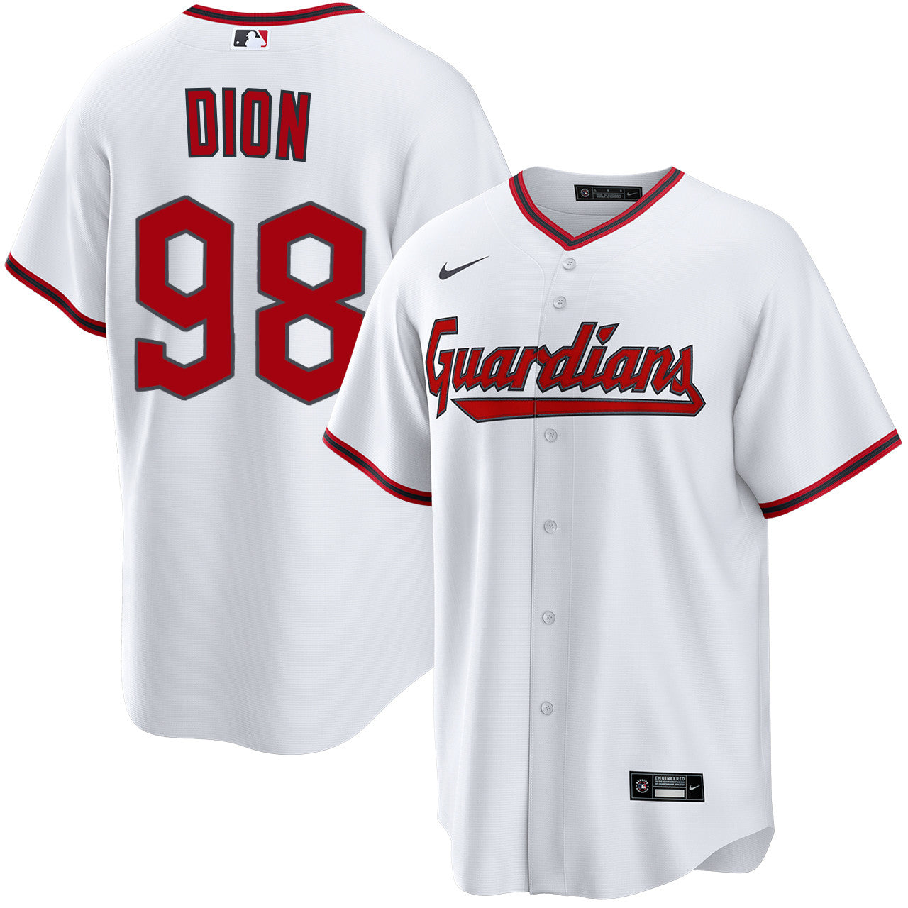 Will Dion Cleveland Guardians 2026 Home Jersey - White