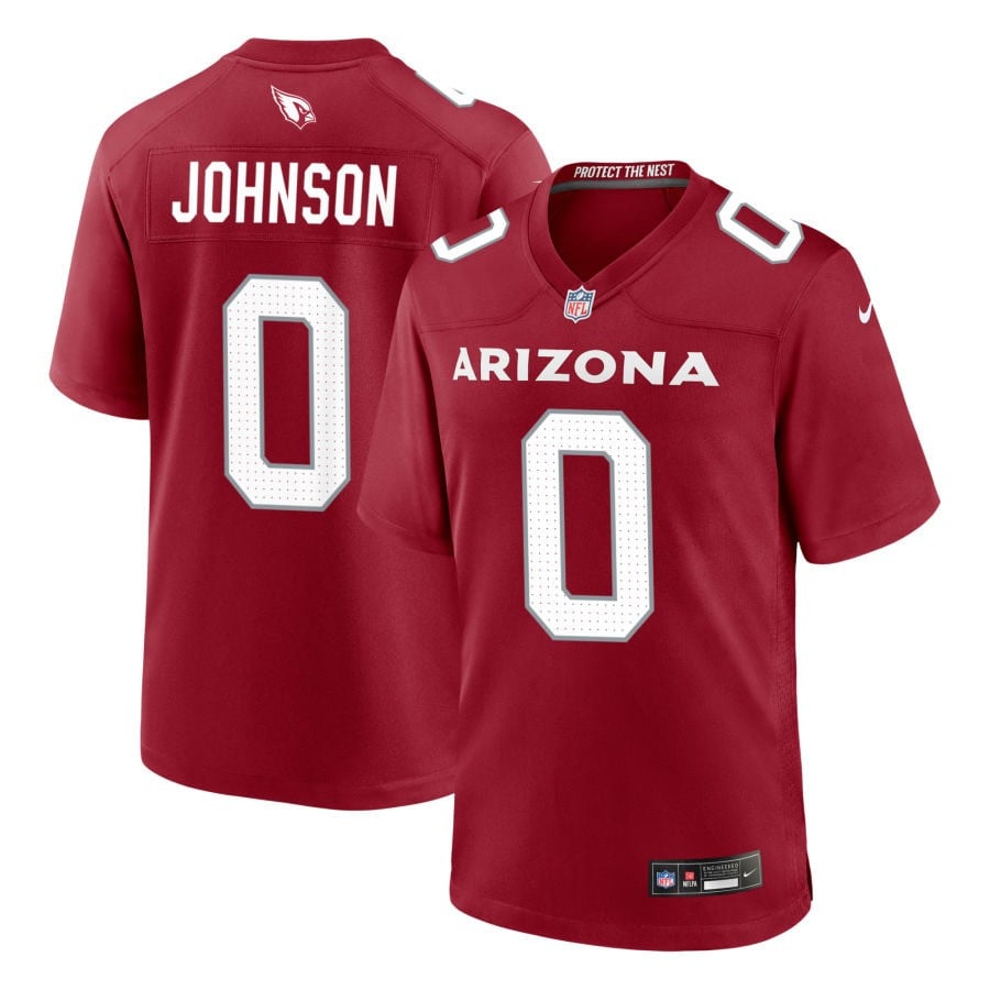 Will Johnson Arizona Cardinals 2025 Game Jersey - Cardinal