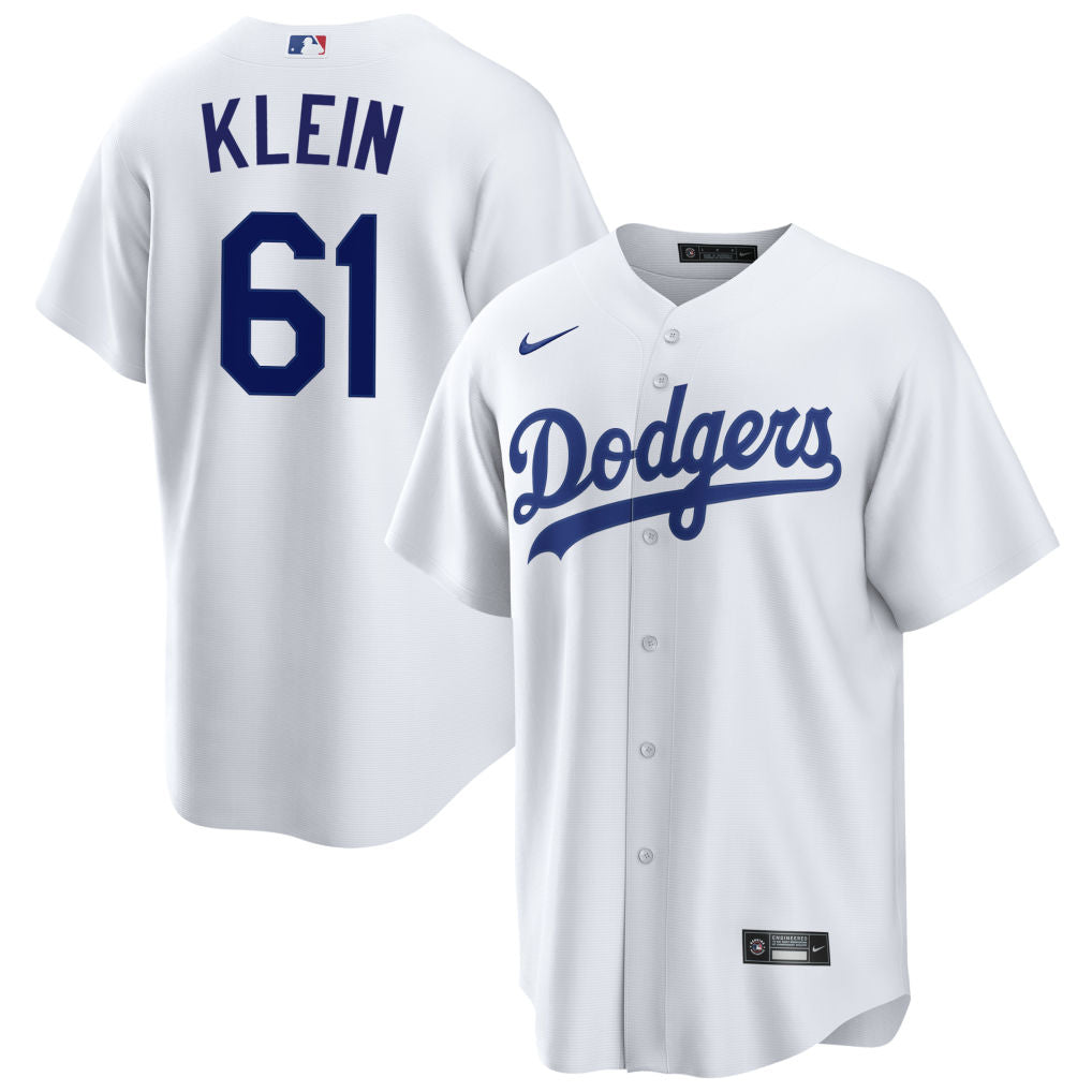 Will Klein Los Angeles Dodgers 2026 Home Jersey - White