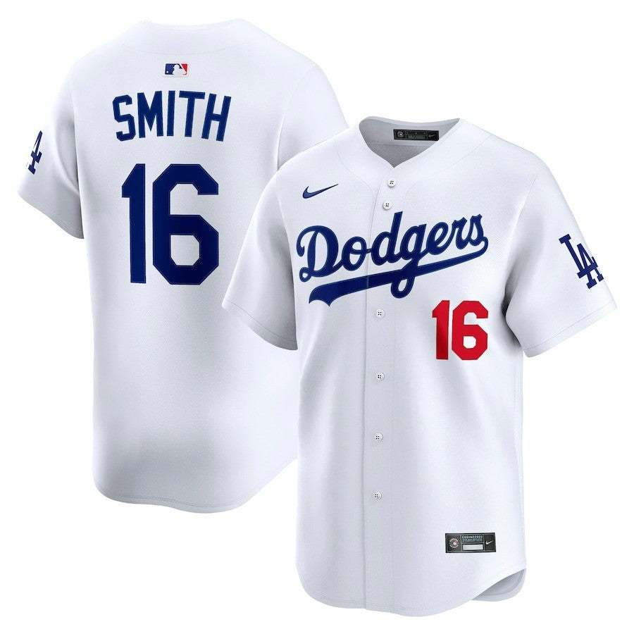 Will Smith Los Angeles Dodgers 2025 Home Limited Player White Jersey