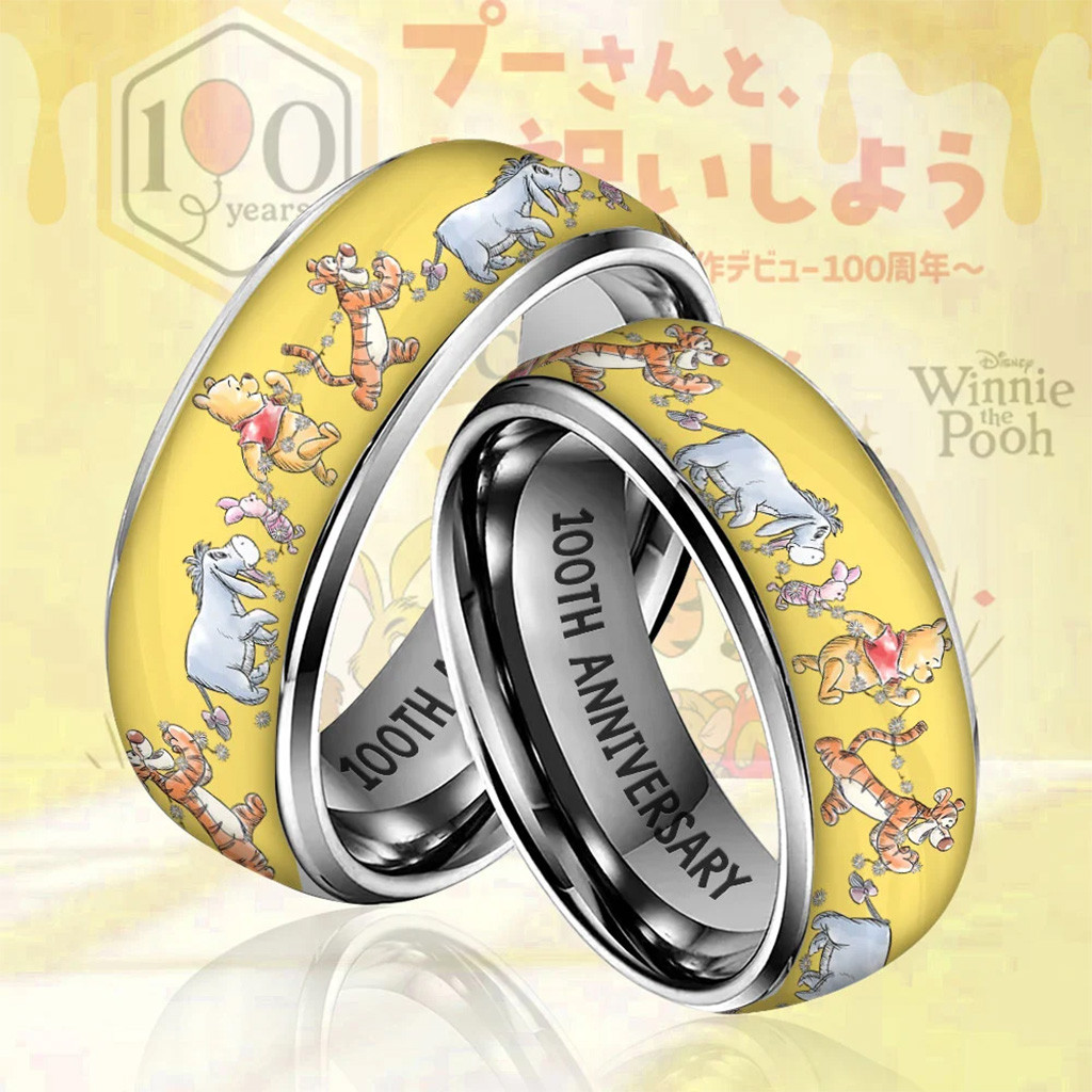 Winnie The Pooh 100th Anniversary 2026 Ring Winnie The Pooh Merch Gift For Besties