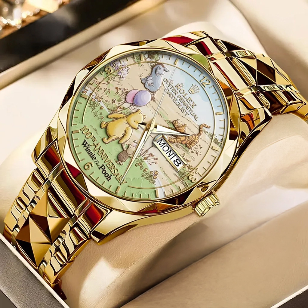 Winnie The Pooh 100th Anniversary Watch Winnie The Pooh Merch Gift For Cartoon Fans