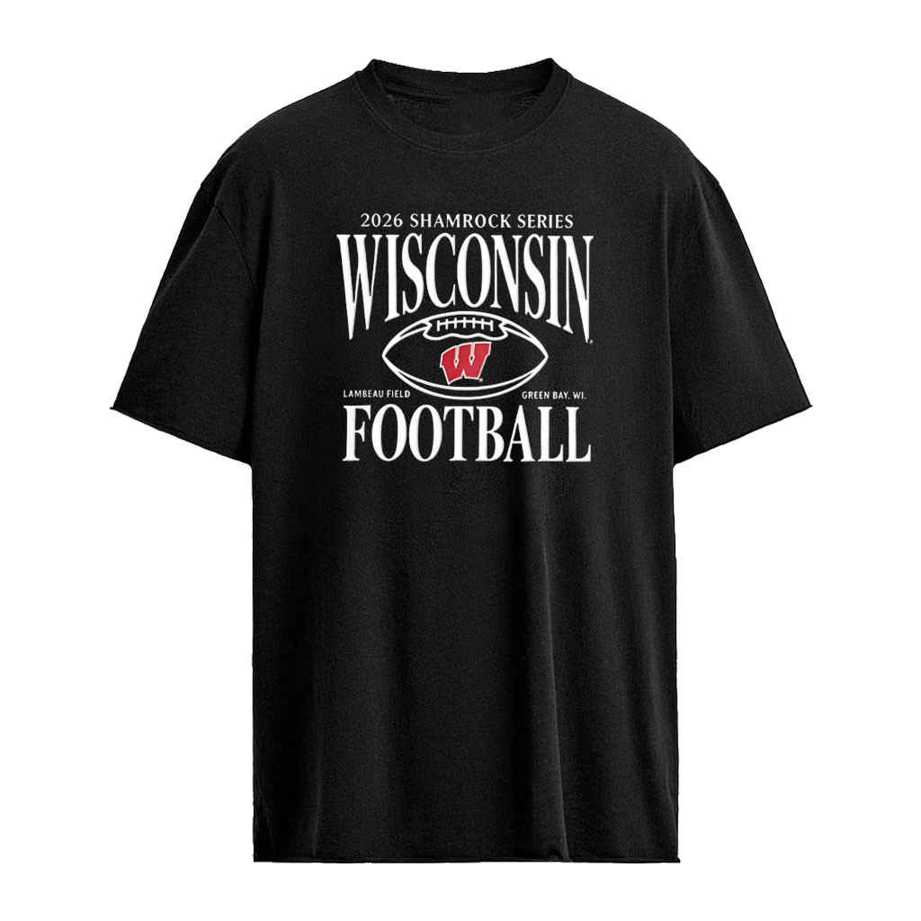 Wisconsin Badgers 2026 Shamrock Series Football shirt