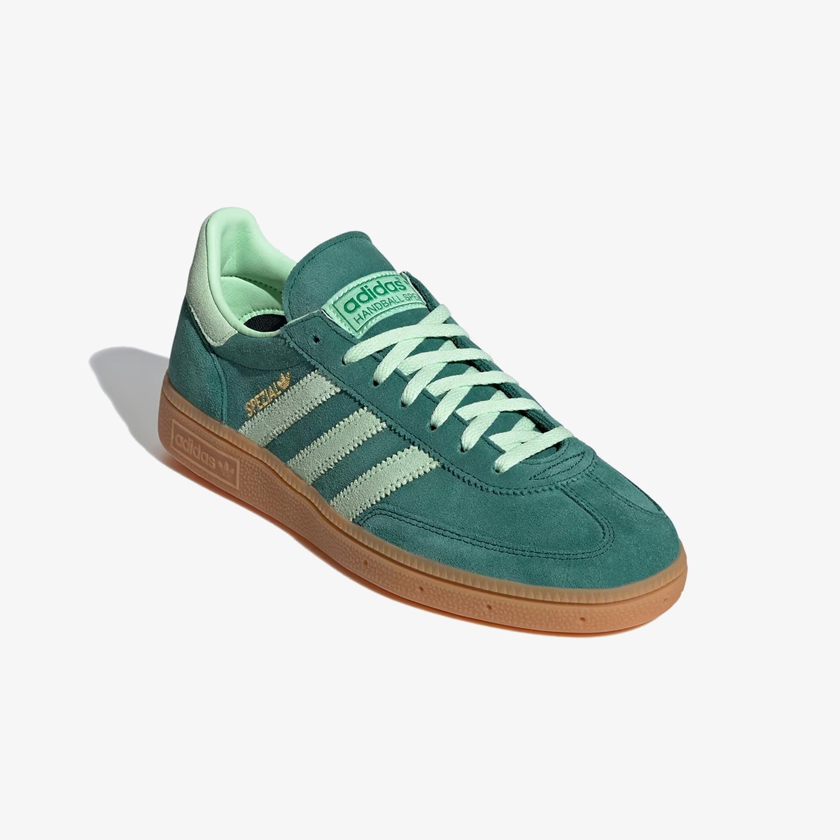 Wmns Adidas Handball Spezial 'Collegiate Green Green Spark' - Image 3