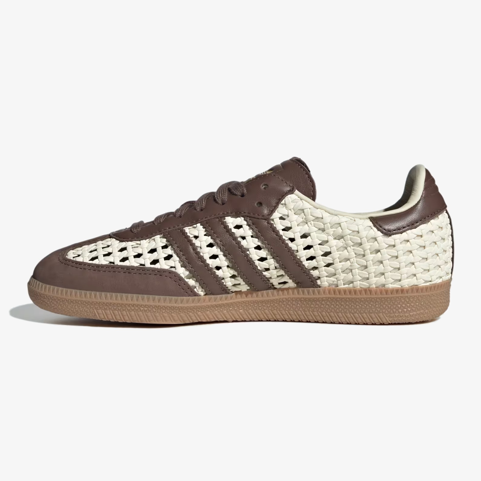 Wmns adidas Samba OG 'Cream White Earth Strata Gold Metallic'