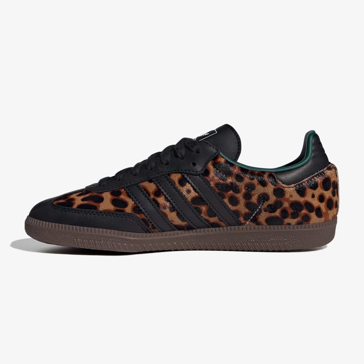 Wmns Adidas Samba OG 'Leopard Pack - Collegiate Green'