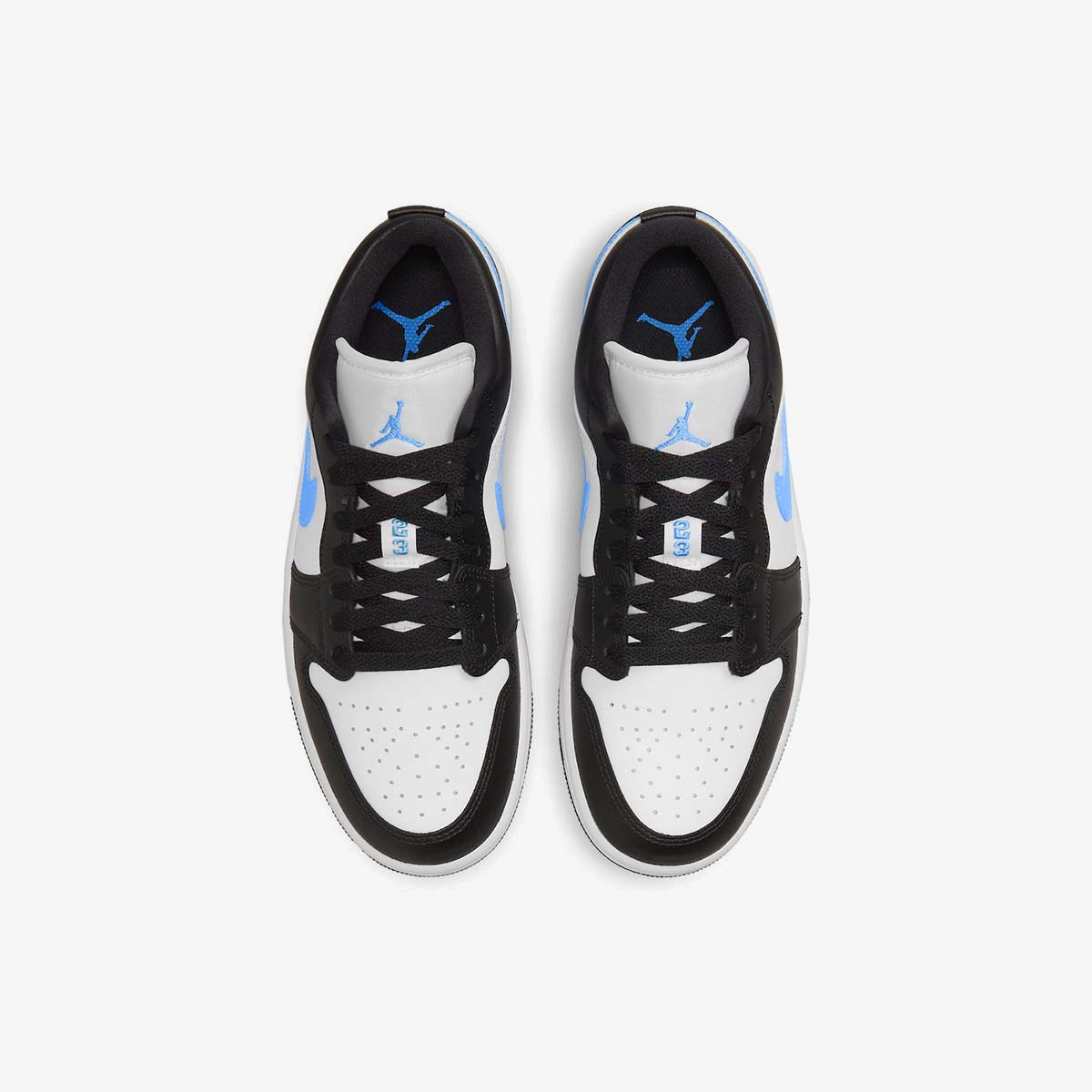 Wmns Air Jordan 1 Low 'Black University Blue' - Image 4