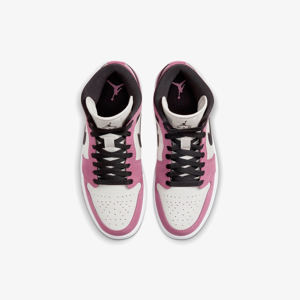 Wmns Air Jordan 1 Mid SE 'Berry Pink' - Image 4