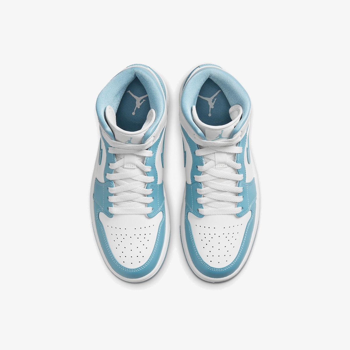 Wmns Air Jordan 1 Mid 'University Blue' - Image 4