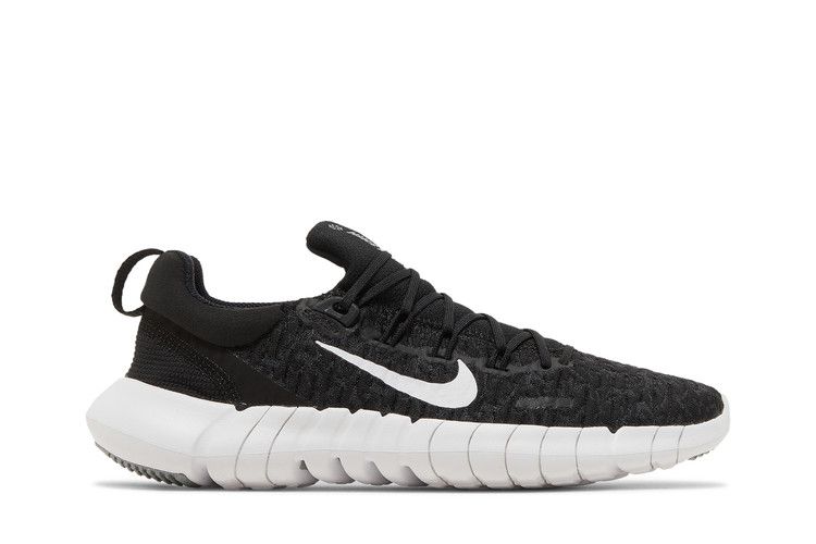 Wmns Free Run 5.0 Next Nature Black White Sneaker Style CZ1891-001 - Image 2