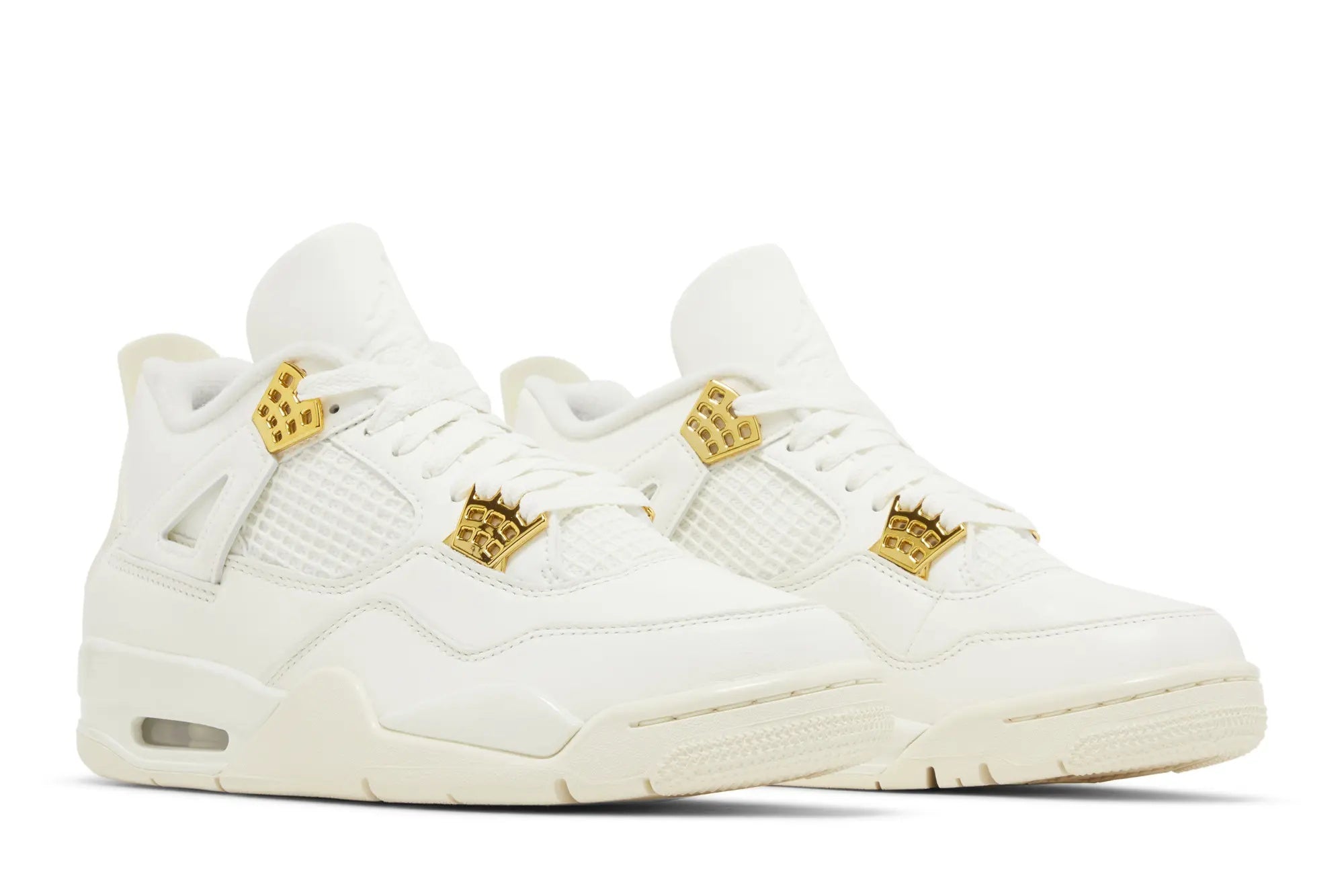 Wmns Jordan 4 Retro 'Metallic Gold' - Image 3