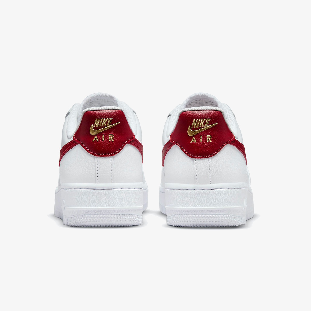 Wmns Nike Air Force 1 Essential Low 'White Gym Red' - Image 5