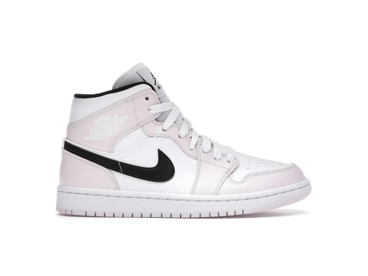 Women's Air Jordan 1 Mid Barely Rose Sneakers - BQ6472-500
