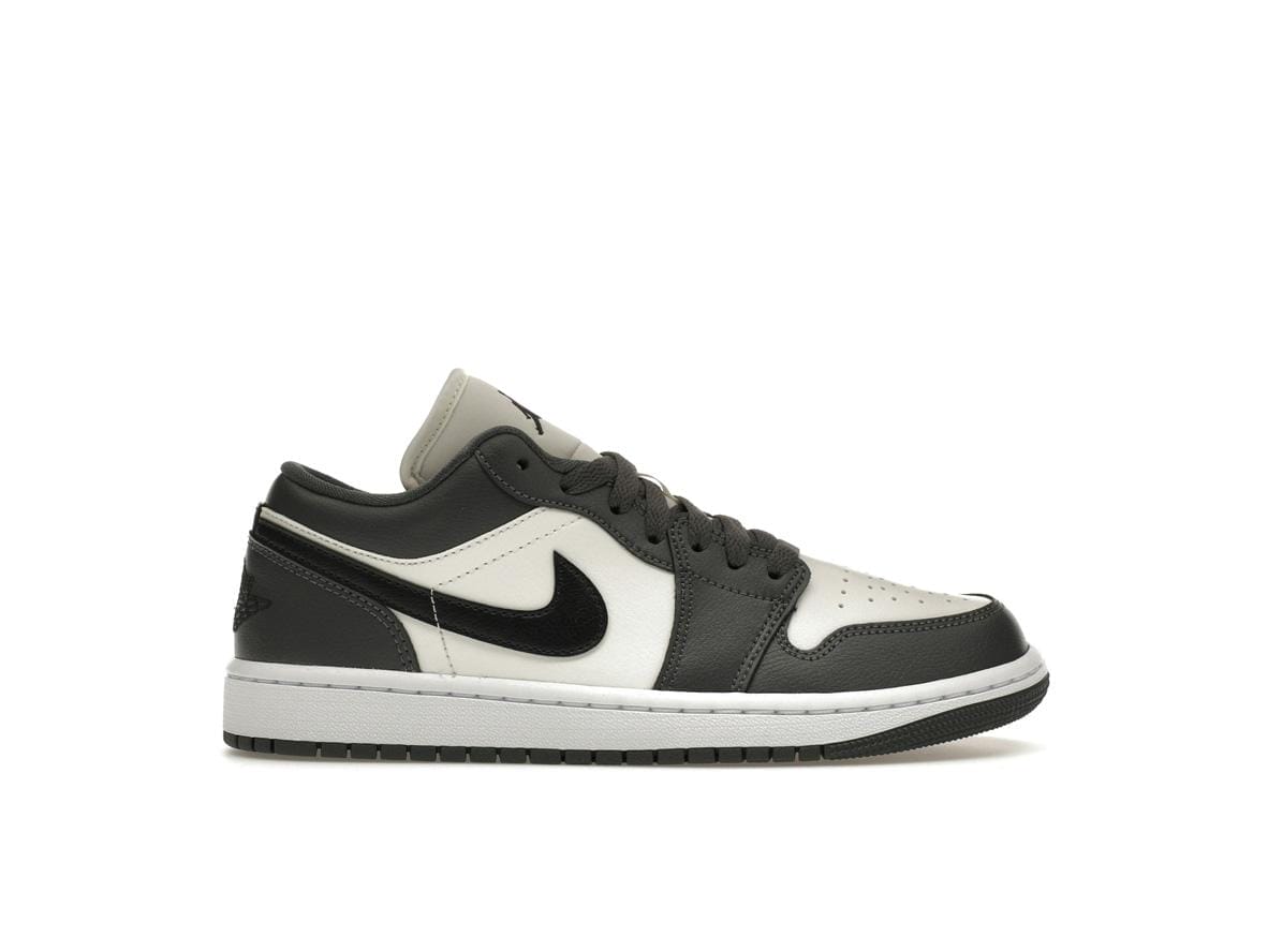Women's Jordan 1 Low Dark Grey Sneakers | Style Code DC0774-102 - Image 2