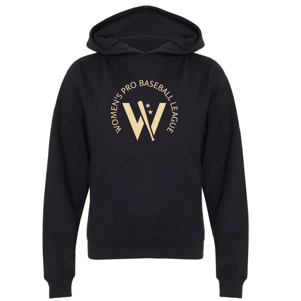 Women's Pro Baseball League Merch 2026 WPBL League Hoodie Black Cool Baseball Gifts