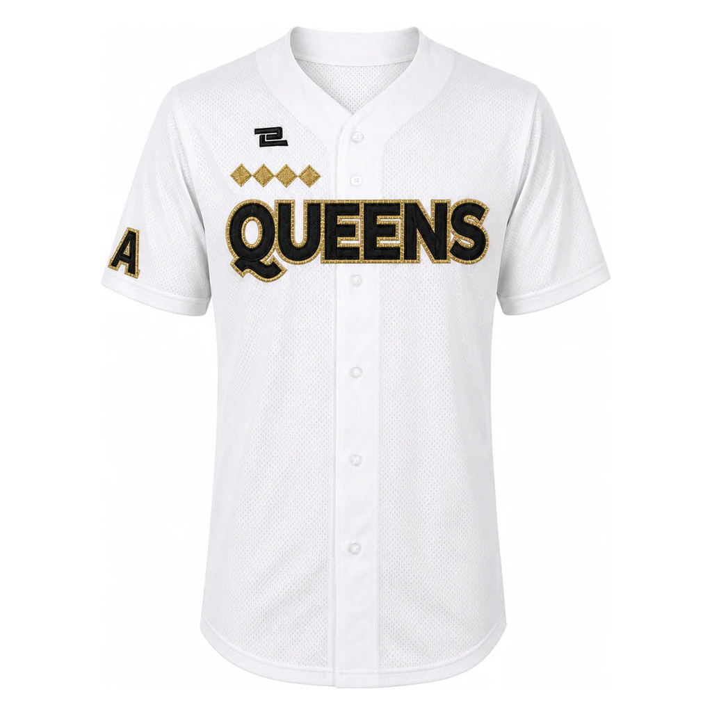 Women's Pro Baseball League Merch WPBL 2026 LA Mo'ne Davis #3 On-Field Jersey LA Queens Merch