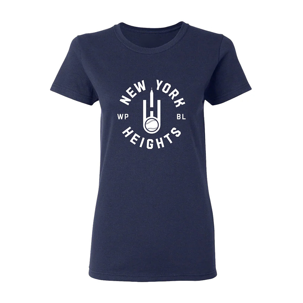 Women's Pro Baseball League Merch WPBL 2026 New York Heights Roundel T-Shirt NY Heights Merch