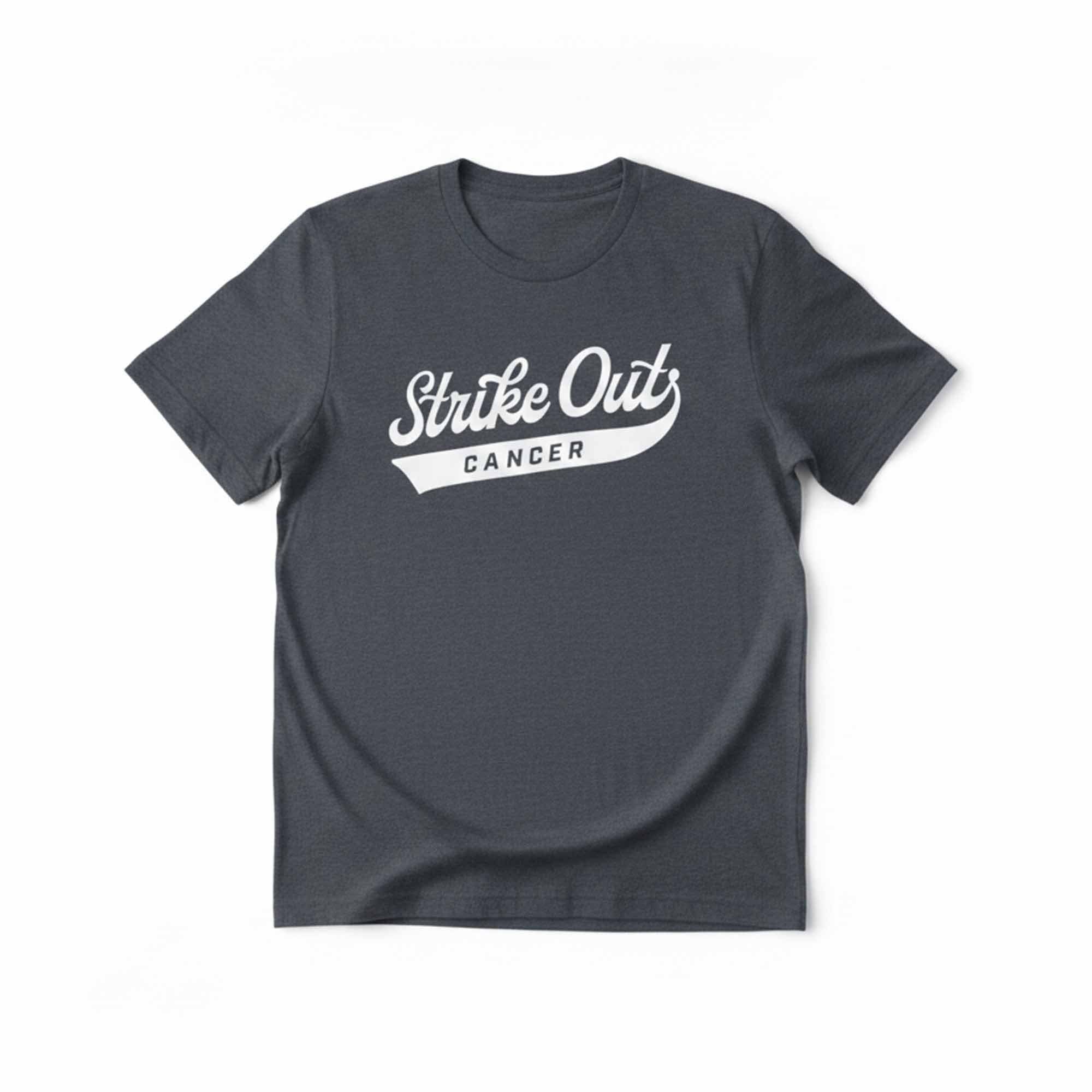Woo Sox Strike Out Cancer T-Shirt Woo Sox Merch Gifts For Cancer Survivor