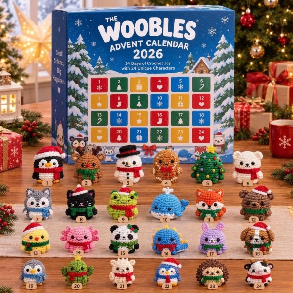 Woobles Advent Calendar 2026 Christmas Ornaments Cute Xmas Gifts For Daughters - Image 2