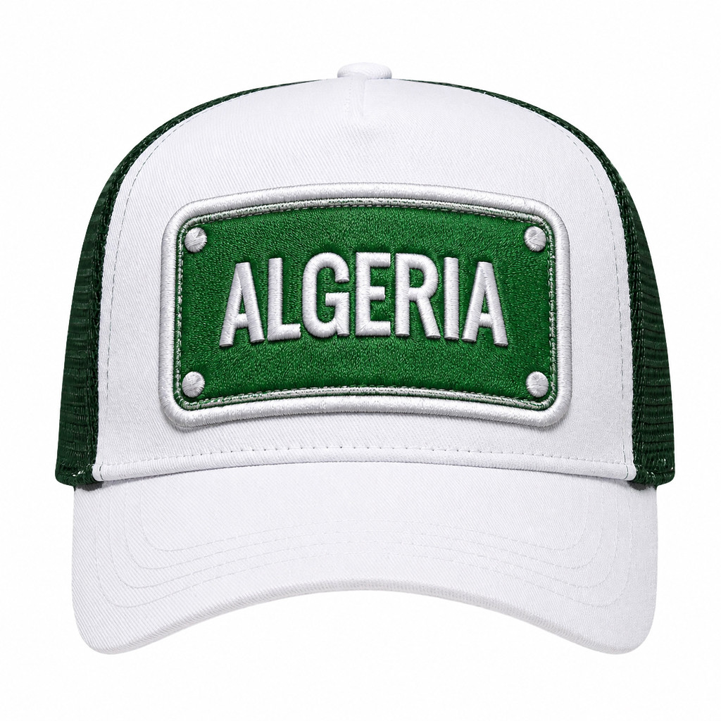 World Cup 2026 Merch Algeria National Team Trucker Hat Game Day Cap Gift For Football Fans