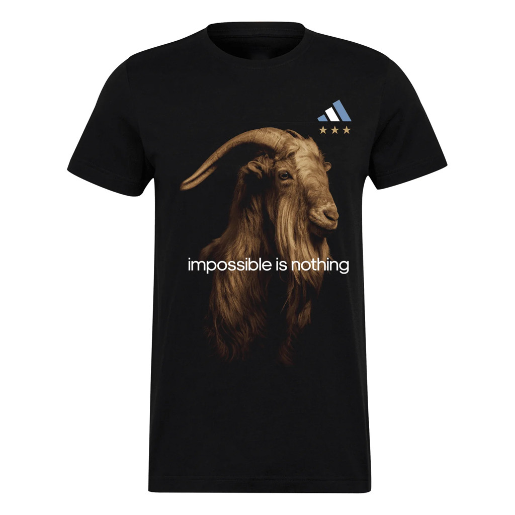 World Cup 2026 Merch Argentina Messi GOAT T-Shirt Impossible Is Nothing Tee Argentina WC Merch