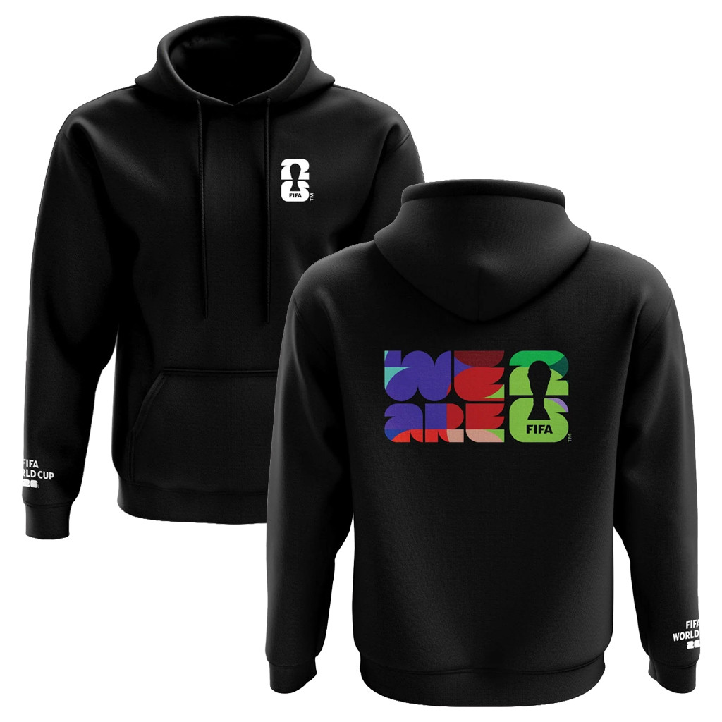 World Cup 2026 Merch Black World Cup 2026 Hoodie We Are FIFA Merch Soccer Lover Gifts