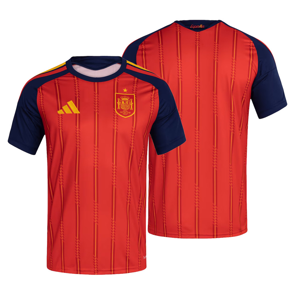 World Cup 2026 Merch Spain National Team Home Jersey Game Day Apparel Gifts For Team Spain Fans