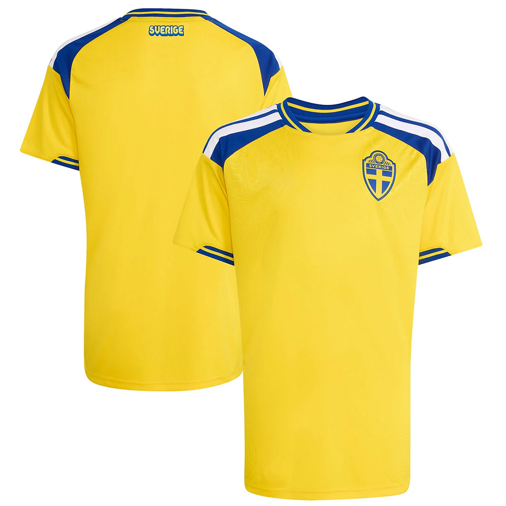 World Cup 2026 Merch Sweden National Football Team Home Jersey Sweden World Cup Merch Fan Gear
