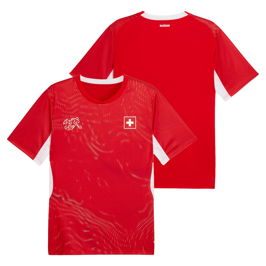 World Cup 2026 Merch Switzerland National Team Home Jersey Red Unique Gift For Football Fans