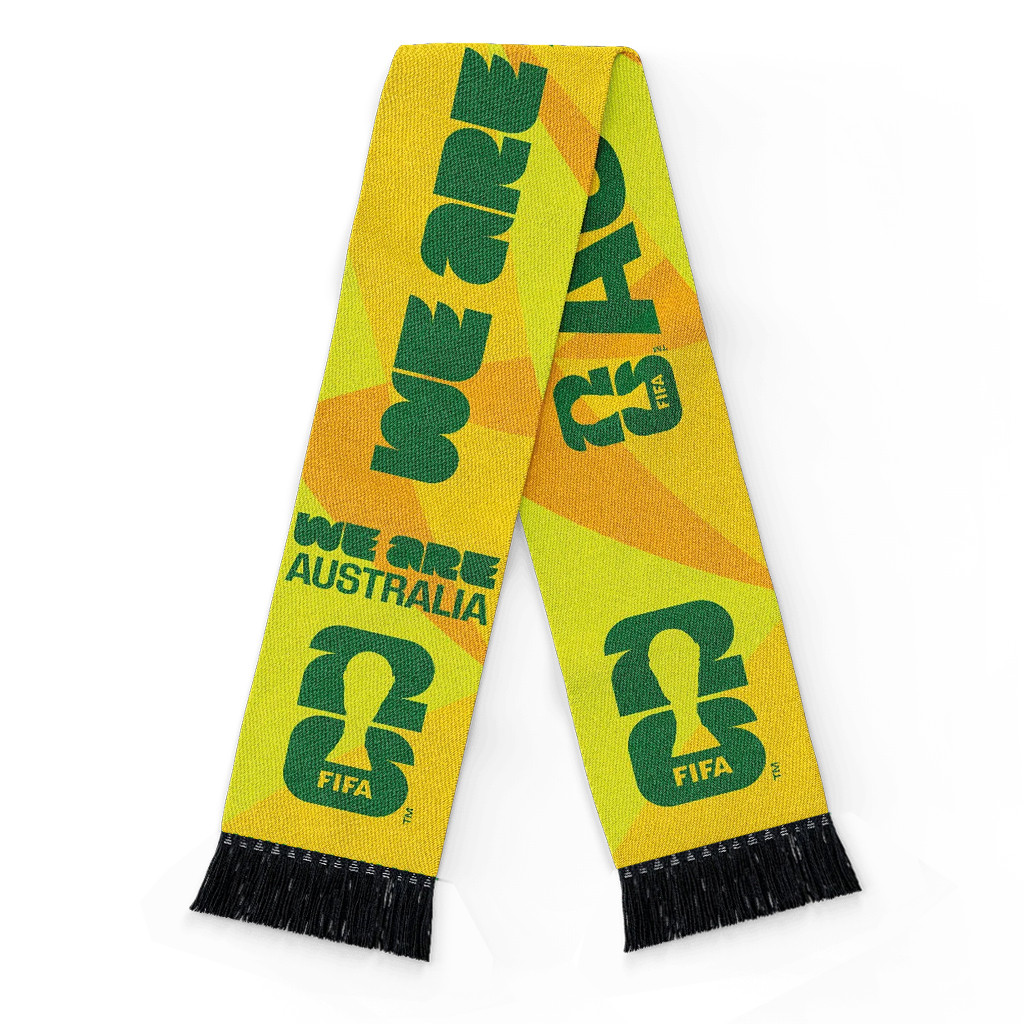 World Cup 2026 Merch We Are Australia World Cup 2026 Scarf Game Day Gear Gift For Australia Fan