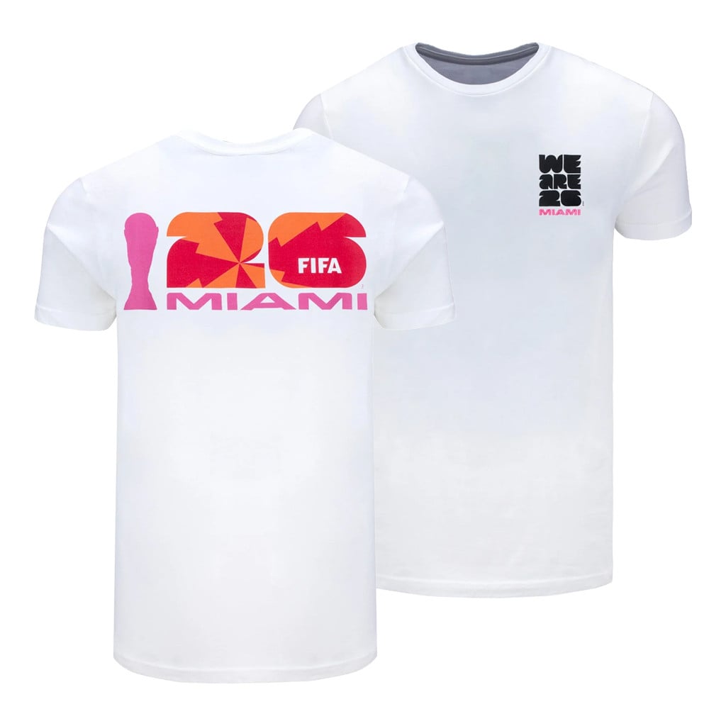 World Cup 2026 Merch White Miami T-Shirt We Are 26 Shirt Gifts Ideas For Soccer Lovers