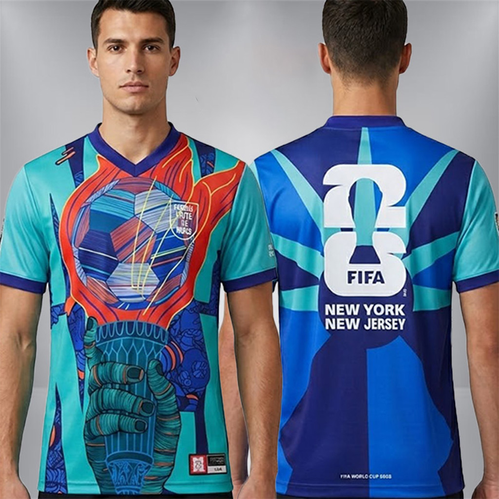 World Cup 2026 New York New Jersey Host City V-Neck Shirt World Cup Outfits Game Day Gifts