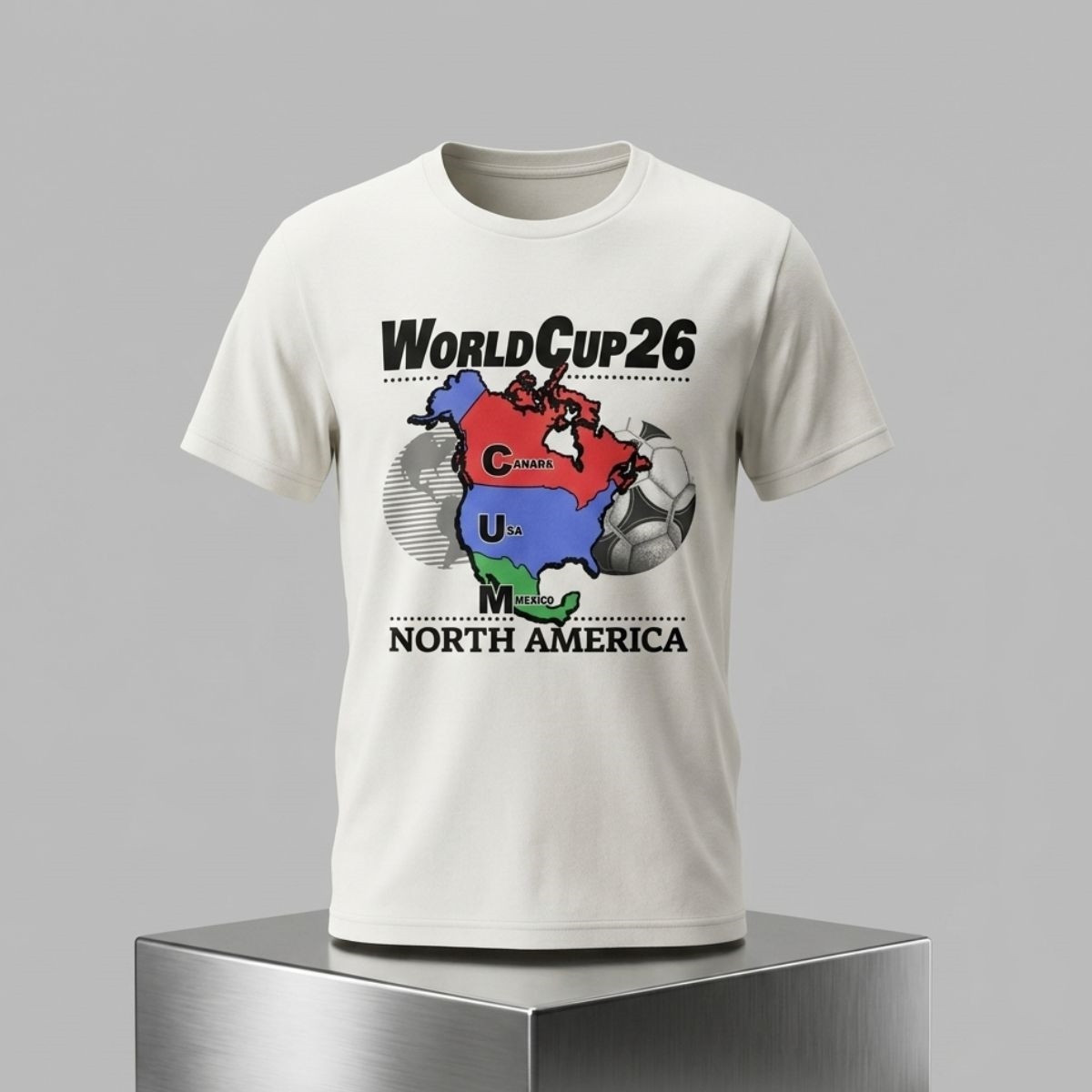World Cup 26 North America CUM Canada USA Mexico T-Shirt FIFA World Cup Merch Game Day Outfits