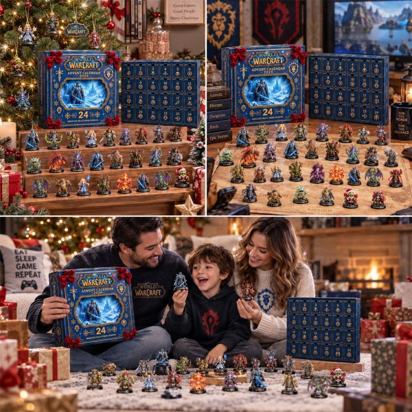 World of Warcraft Advent Calendar 2026 Christmas Ornaments World of Warcraft Merch Gift For Son - Image 2