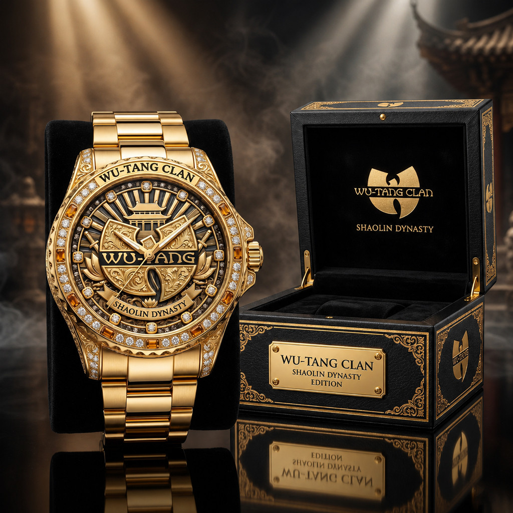 Wu-Tang Clan Shaolin Dynasty Watch Wu-Tang Merch Father's Day Gifts For Husband
