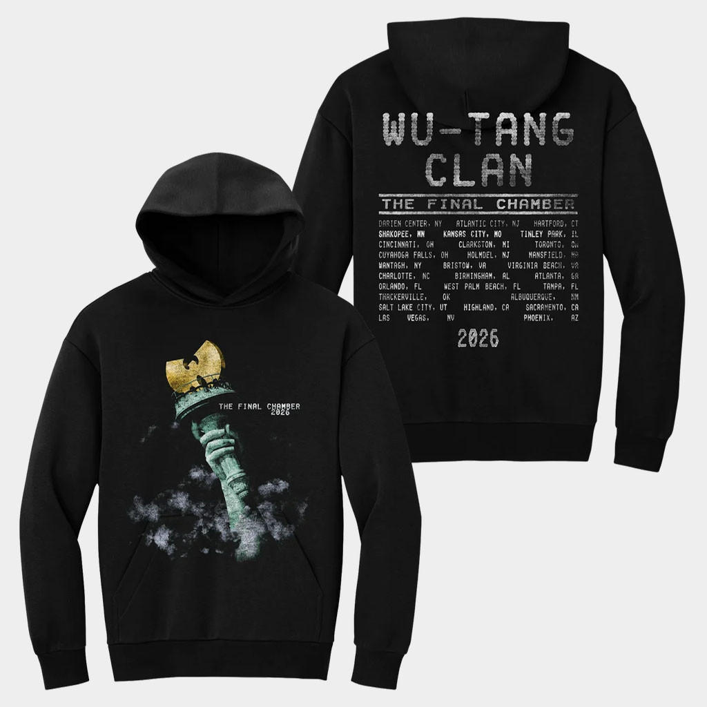 Wu Tang Merch 2026 Liberty Chamber Hoodie Music Gift Ideas For Guys