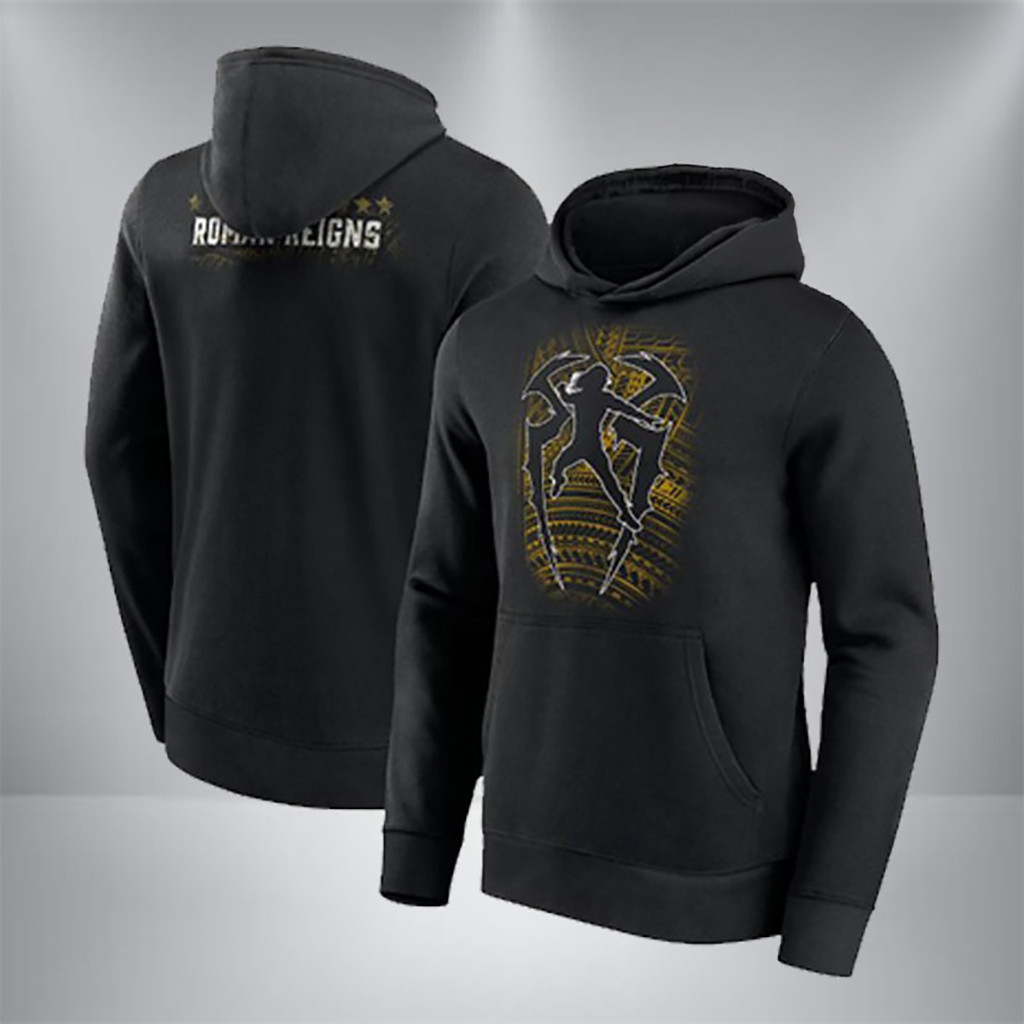 WWE Roman Reigns Tribal Chief Logo Hoodie WWE Merch Dad Fathers Day Gifts