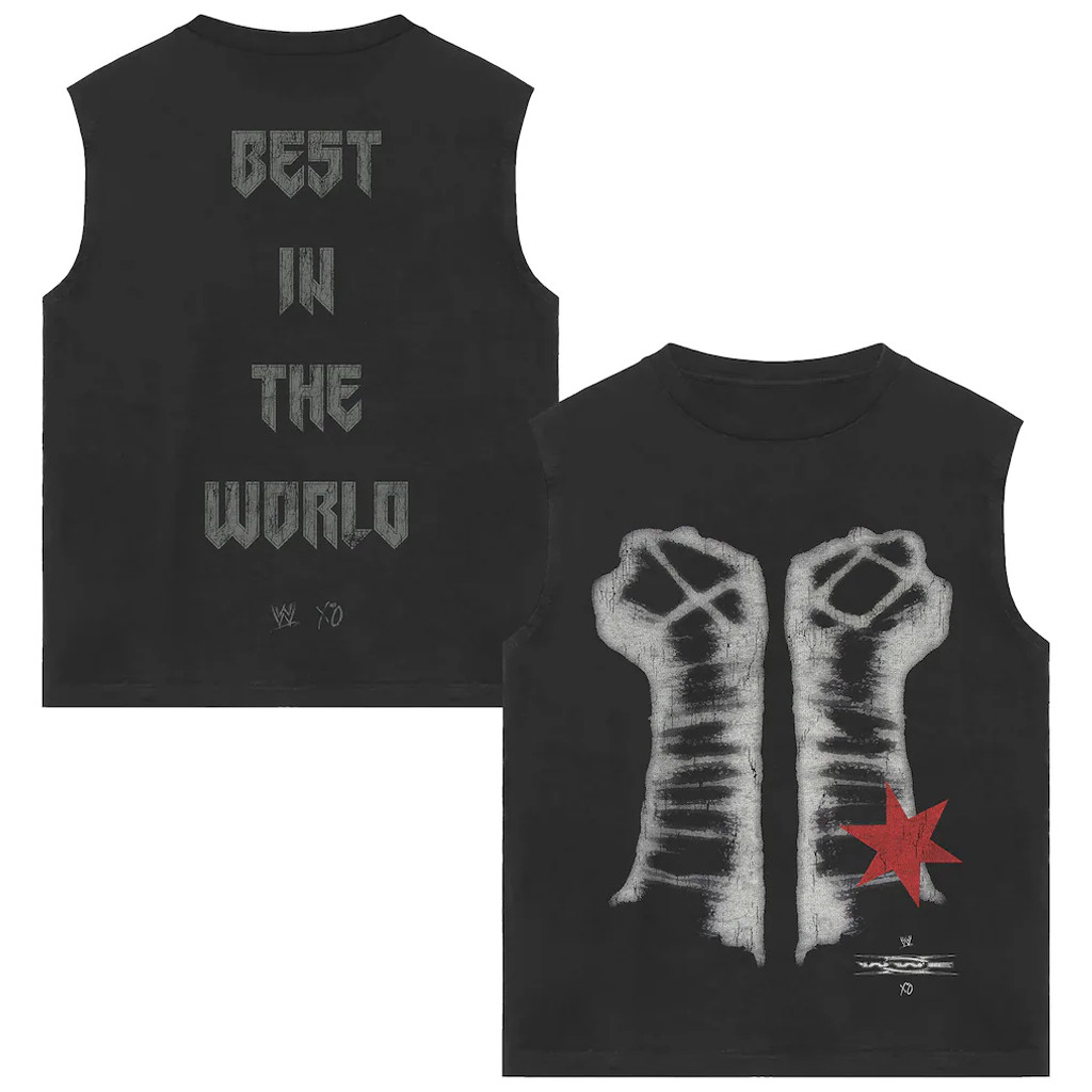 WWE The Weeknd XO x WWE Merch 2026 CM Punk WWE x XO Tank Top Gifts For Dudes