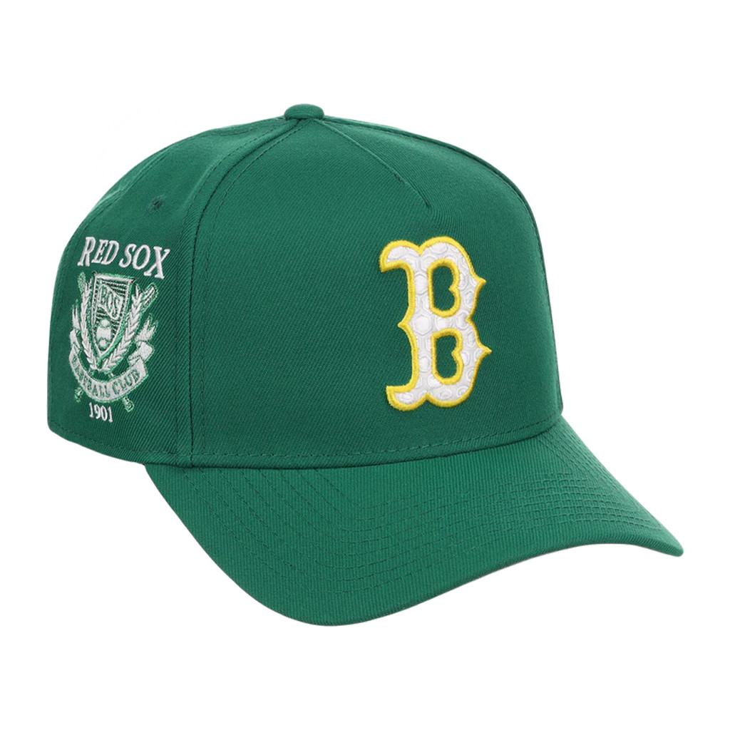 X Masters Tournament Merch Boston Red Sox Augusta Bloom Hat Embroidered Red Sox Merch