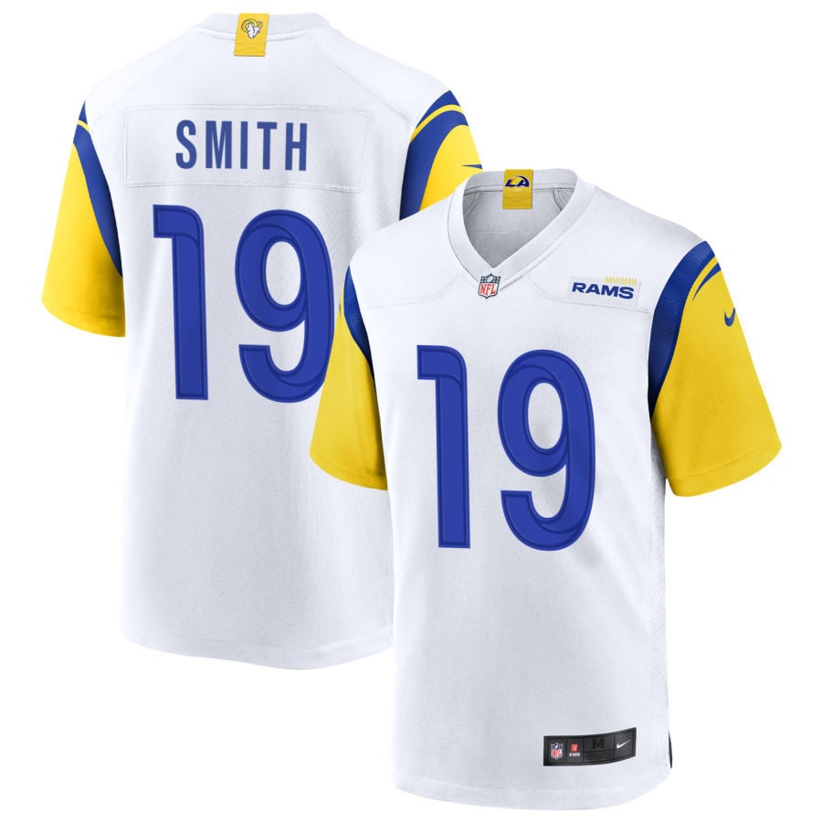 Xavier Smith Los Angeles Rams 2025 Alternate Jersey - White