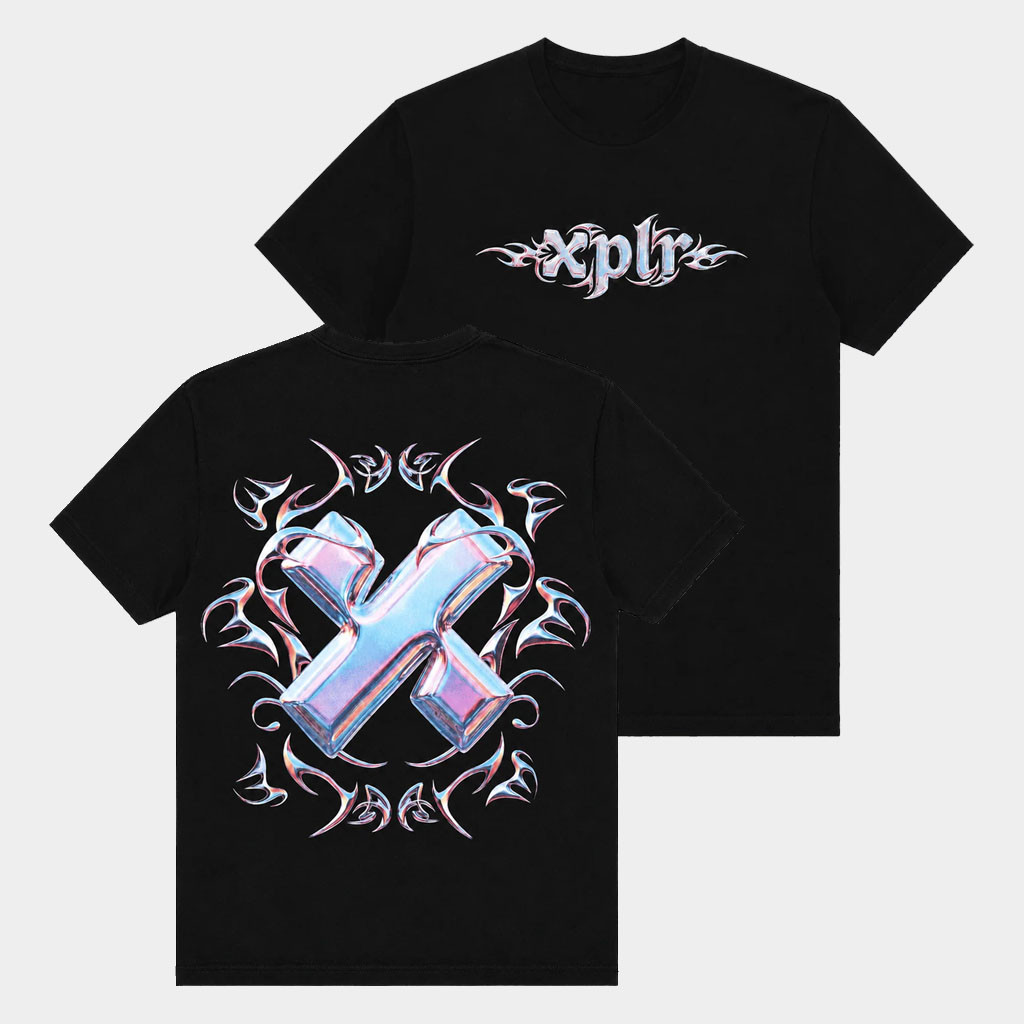 XPLR Merch 2026 Ethereal T-Shirt Black Sam And Colby Merch Best Birthday Gifts