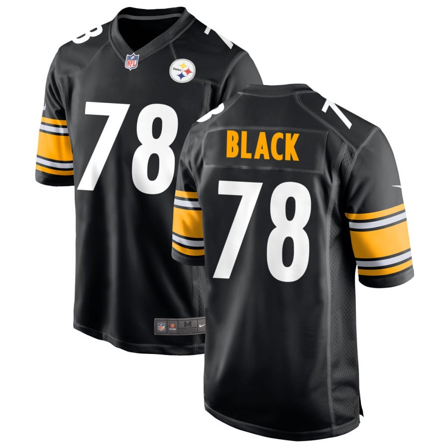 Yahya Black Pittsburgh Steelers 2025 Game Jersey - Black