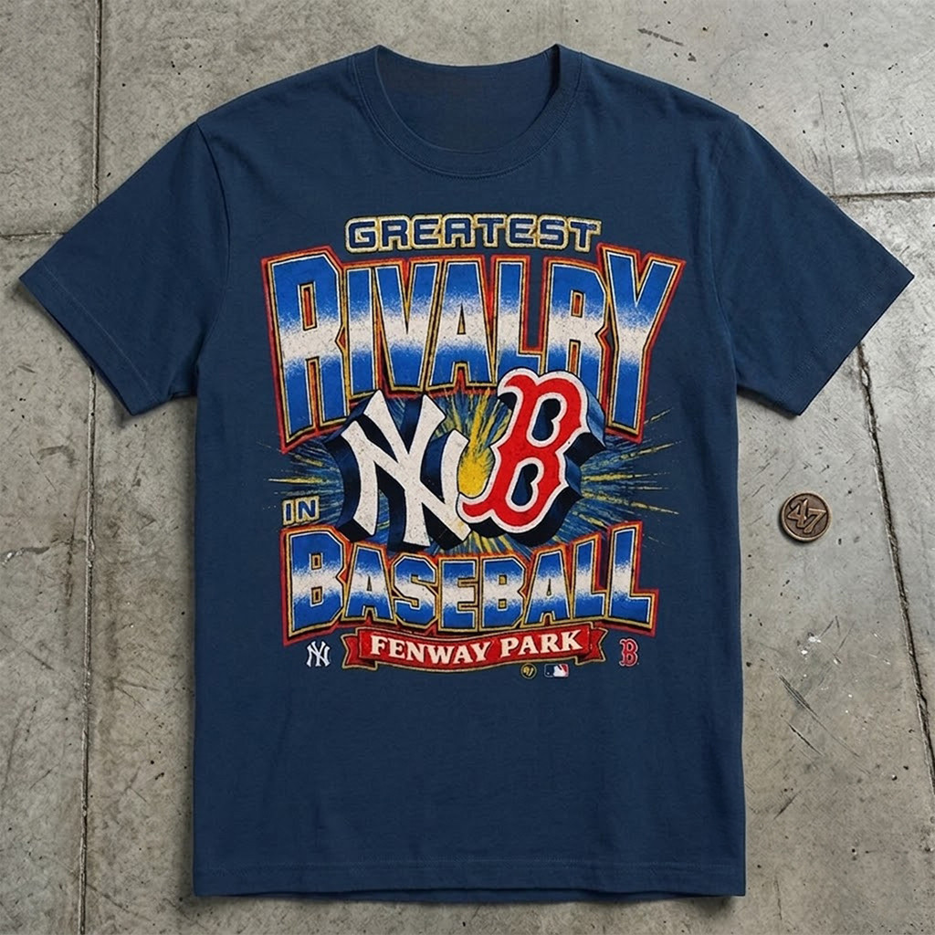 Yankees Vs Red Sox Fenway Park Greatest Rivalry T-Shirt Gifts For Baseball Fans
