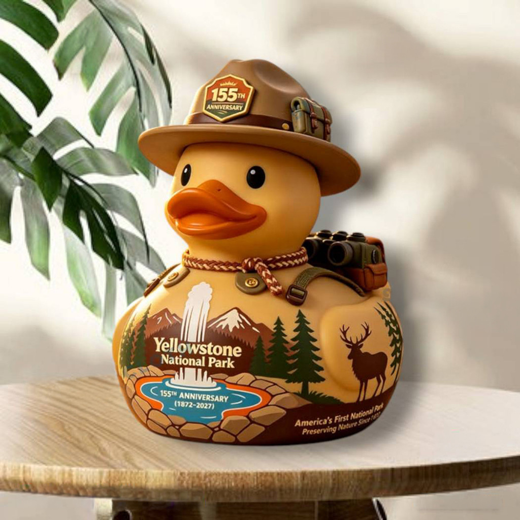 Yellowstone National Park 155th Anniversary Funko Pop Duck Yellowstone Merch Gift For Son