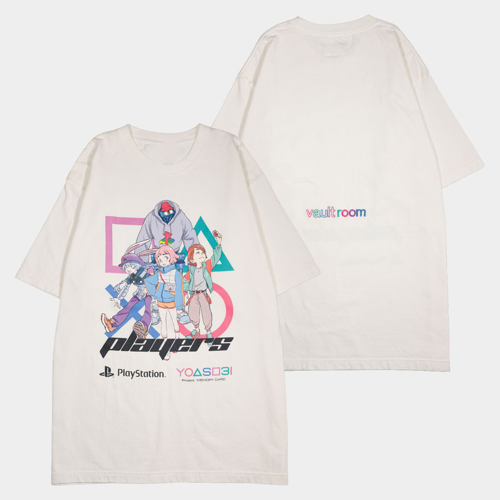 Yoasobi Merch 2026 Vaultroom X Players T-Shirt PlayStation Merch Gifts For Brothers
