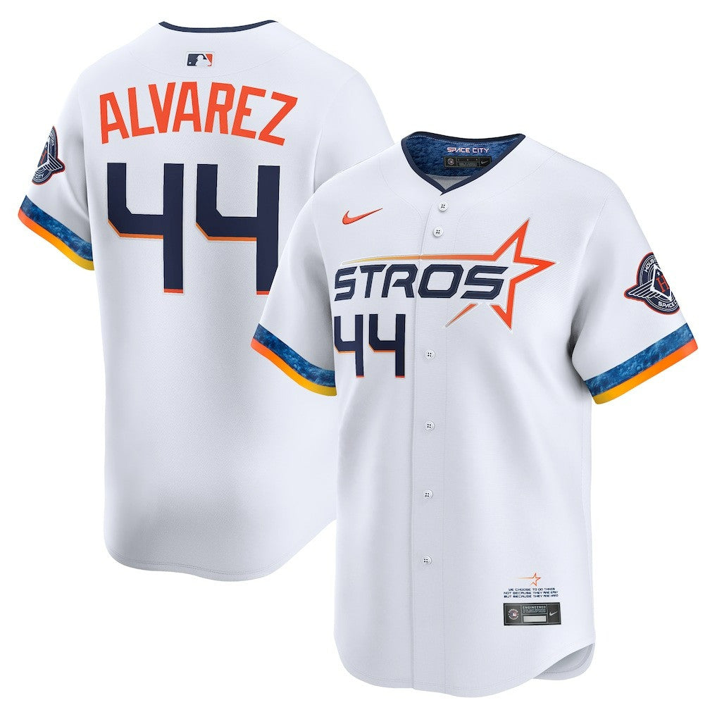 Yordan Alvarez Houston Astros 2025 City Connect Limited Jersey - White