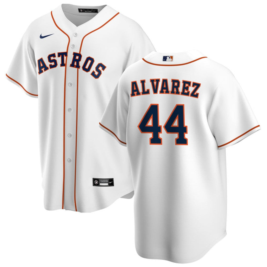 Yordan Alvarez Houston Astros 2026 Home Jersey - White
