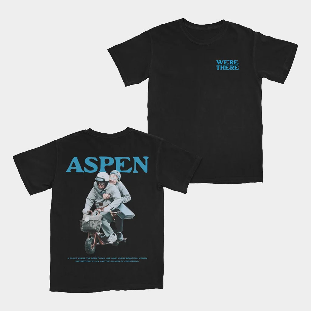 Younger You Merch 2026 Aspen It Is T-Shirt We're There Shirt Gift For Friends