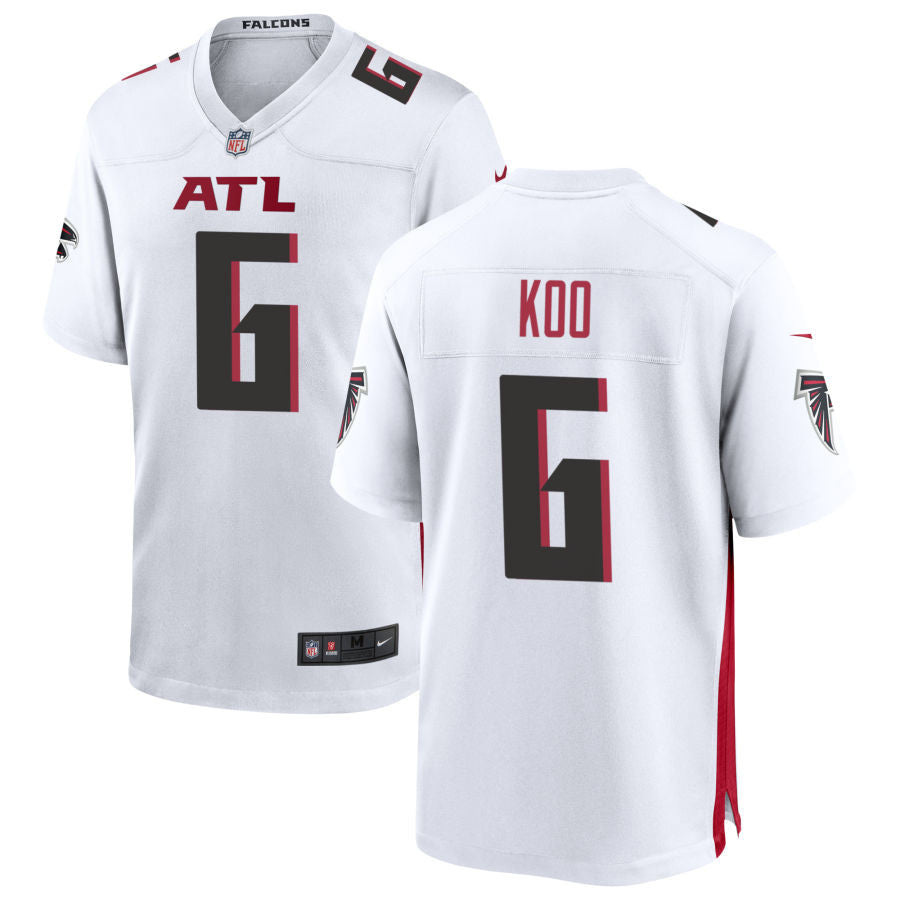 Younghoe Koo Atlanta Falcons 2025 Game Jersey - White