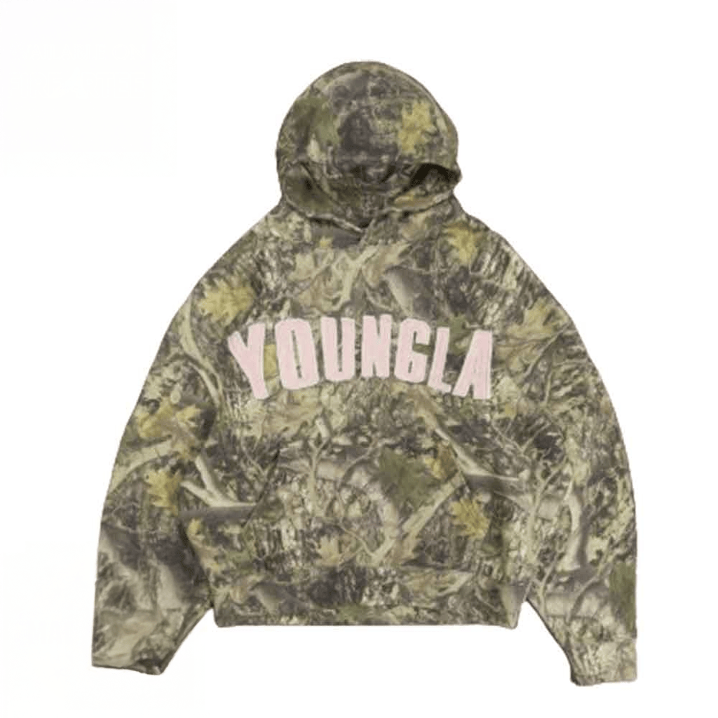YoungLA Camo Hoodie Birthday Presents For Boyfriend